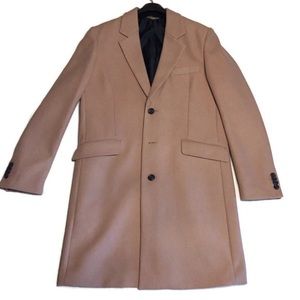 Classic Camel Overcoat,Peacoat
